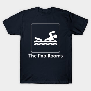 The Backrooms - The PoolRooms - Black Outlined Version T-Shirt